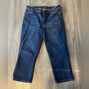Nine West Missy size 10 cropped stretch Jeans